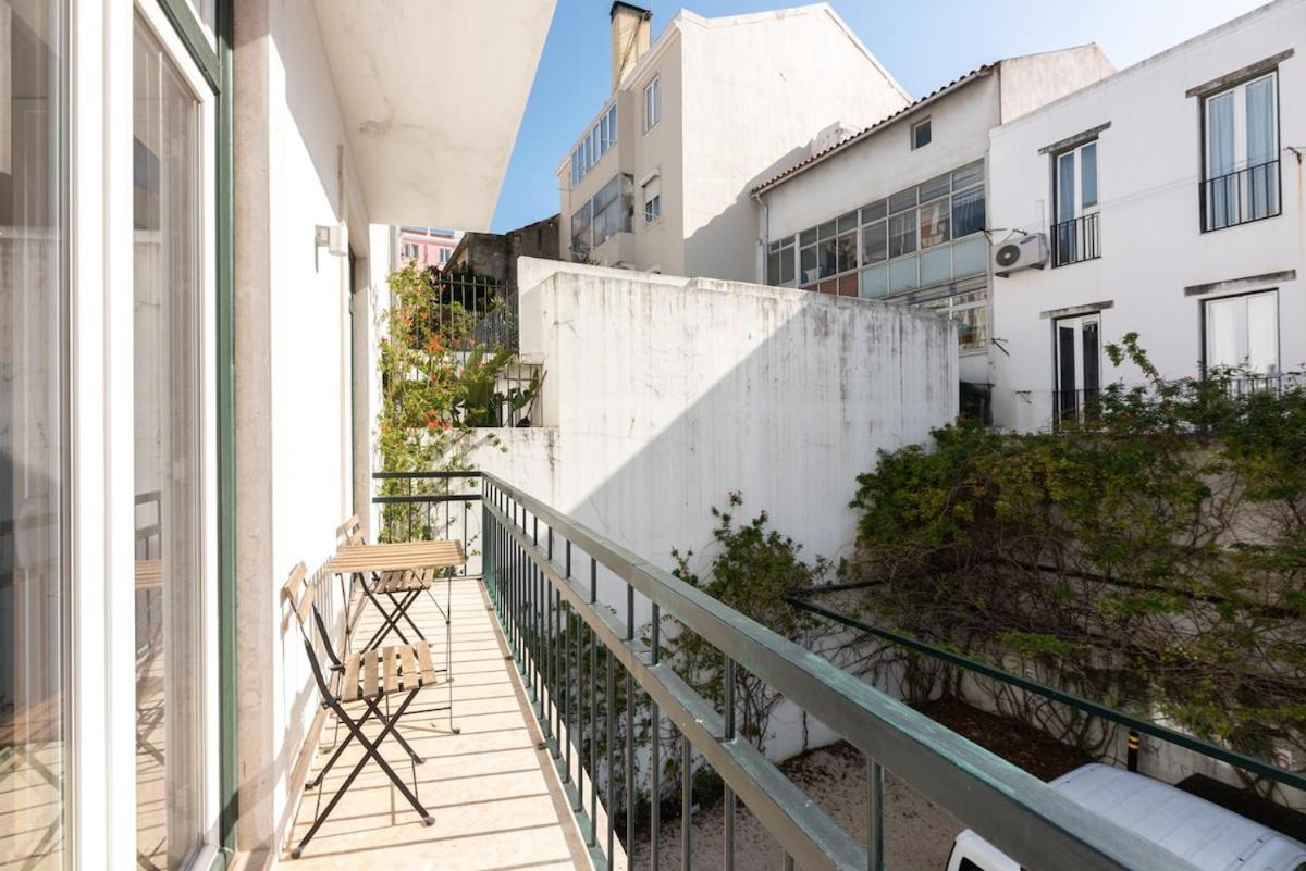 Ferienwohnung Liberdade Great Bright Apt With Ac Elevator Garage Lissabon Exterior foto